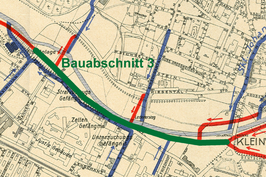 Hauptzuführungskanal, Bauabschnitt 3, Bild © Stadtarchiv Nürnberg