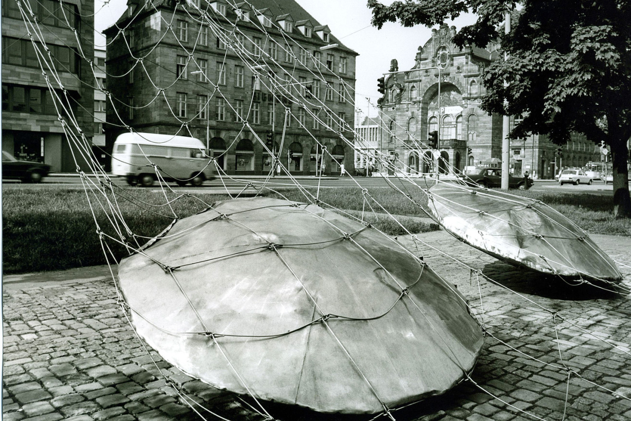 Ansgar Nierhoff Ohne Titel 1971, Bild © Bild: Stadtarchiv Nürnberg stadtan_a_40_l_2496