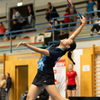 Badmintonspielerin Aurelia Wulandoko