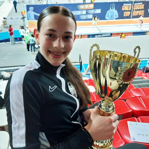 Fechterin Luisa Paulsen © Familie Paulsen