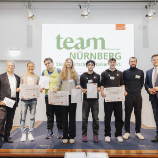 ( Bild: Giulia Iannicelli / Stadt Nürnberg - SportService ) Jahresabschluss 2025 Team Nürnberg