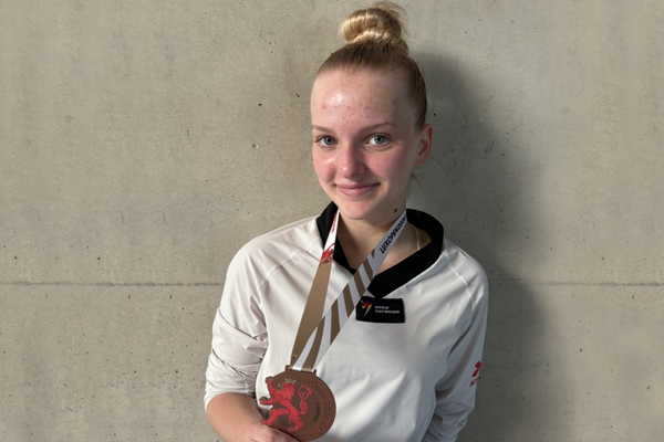 Stella Kolb gewinnt Bronze bei den Luxemburg Open.