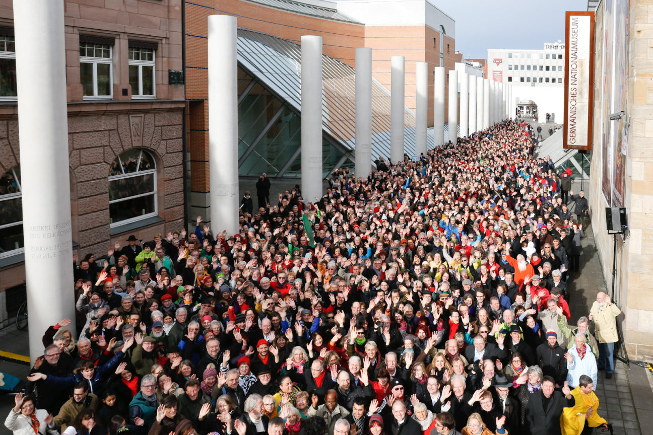 Bild © LOTHAR MANTEL Wir stehen ein für Menschenrechte!, Bild © LOTHAR MANTEL