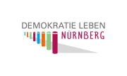 Logo Demokratie leben Nürnberg