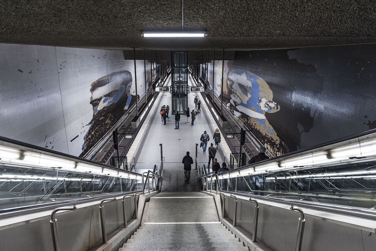 U-Bahnhof Rathenauplatz, Stadtbildfotografie A 96 Nr. 2944, Bild © Julia Kraus