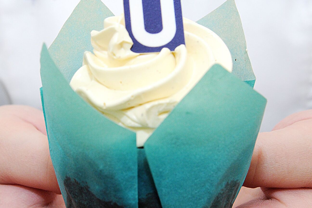 Bild © Die Jubiläumscupcakes der Berufsschule 3 Nürnberg Die Jubiläumscupcakes, Bild © Die Jubiläumscupcakes der Berufsschule 3 Nürnberg