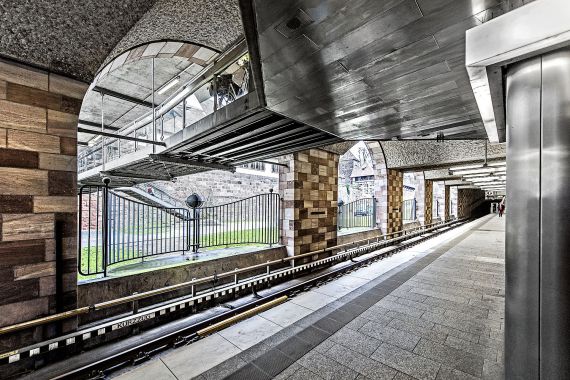 U-Bahnhof Opernhaus, Stadtbildfotografie A 96 Nr. 3655