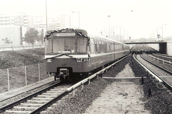 U-Bahn Eröffnungszug 1972