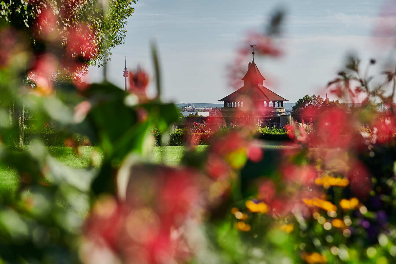 Burggarten, Bild © Gerhard Illig / Stadt Nürnberg, Umweltamt Burggarten mit Blumen, Bild © Gerhard Illig / Stadt Nürnberg, Umweltamt