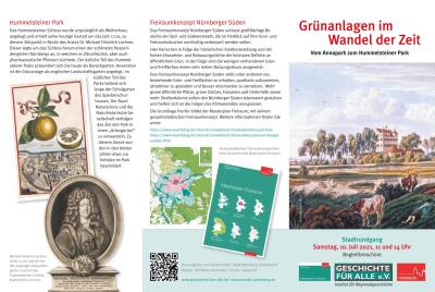 Führung Grünanlagen im Wandel der Zeit 2021
