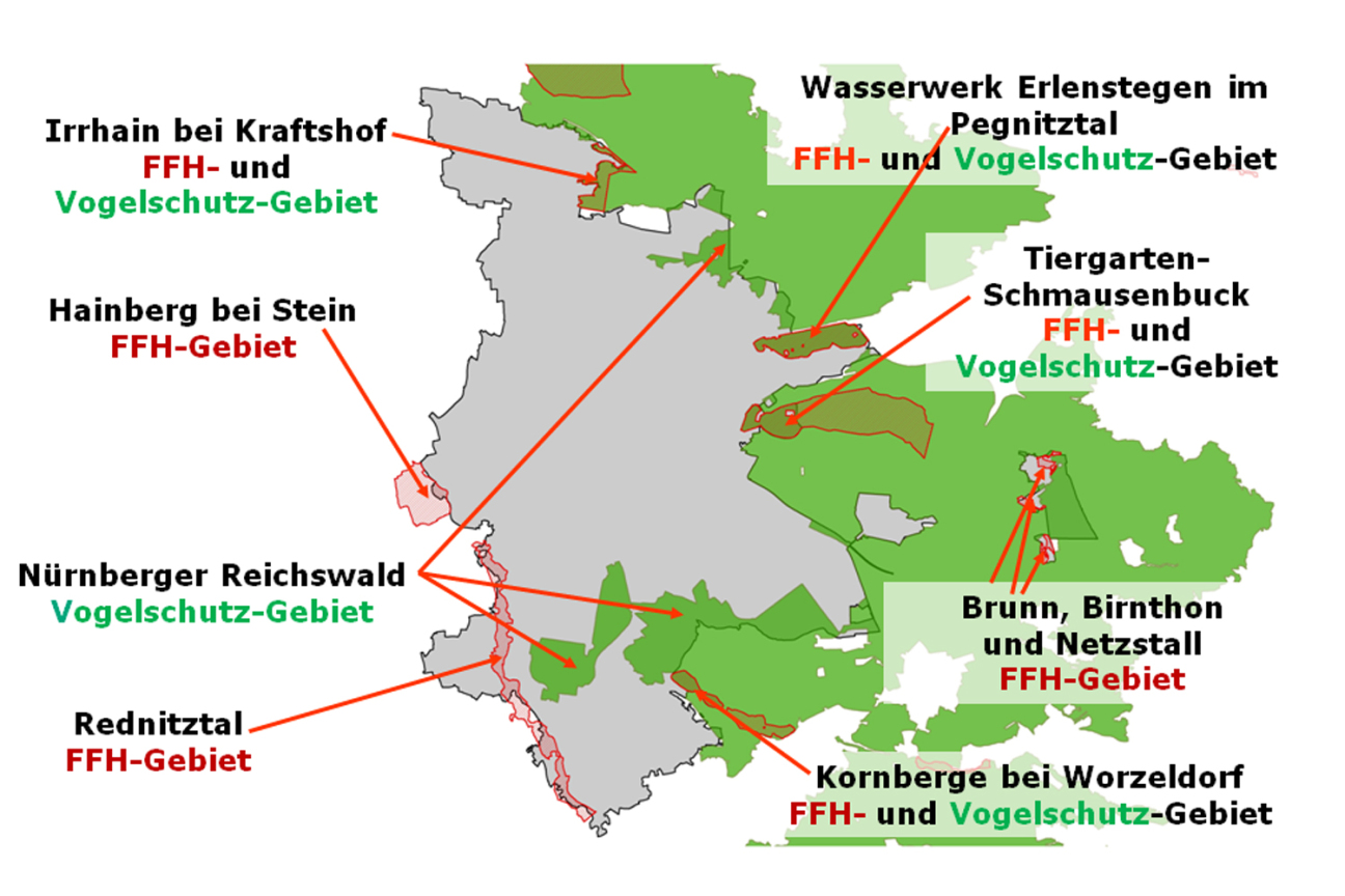 Natura 2000-Gebiete in Nürnberg, Bild © Bild: Stadt Nürnberg / Umweltamt