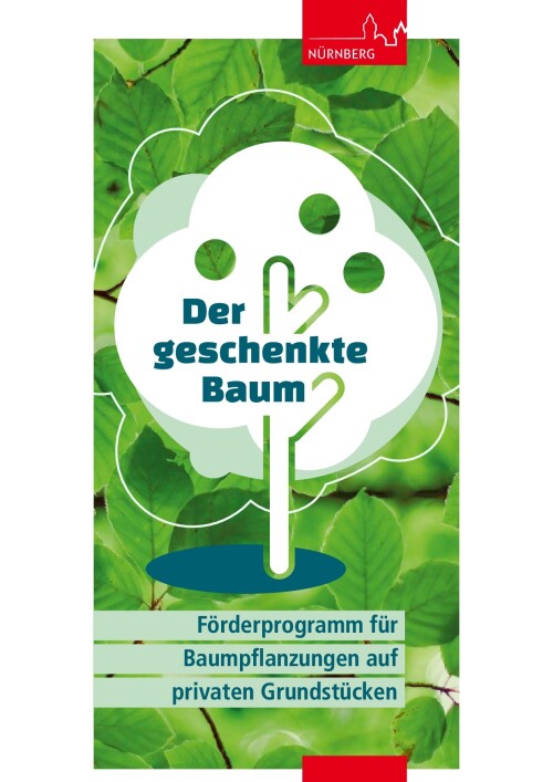 Der Geschenkte Baum Flyer Titelbild
