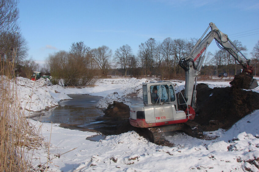 Bild © Umweltamt - Stadt Nürnberg Renaturierung von einem Stillgewässer, Bild © Umweltamt - Stadt Nürnberg