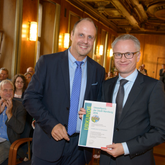 ( Bild: Forian Eckert / Stadt Nürnberg ) Umweltpreisverleihung 2016