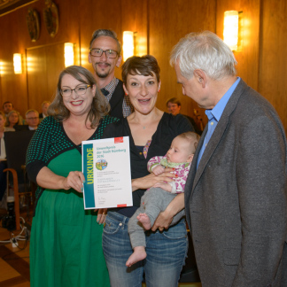 ( Bild: Forian Eckert / Stadt Nürnberg ) Umweltpreisverleihung 2016
