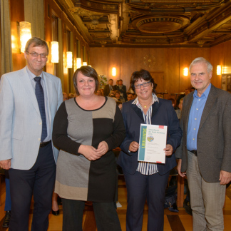 ( Bild: Forian Eckert / Stadt Nürnberg ) Umweltpreisverleihung 2016