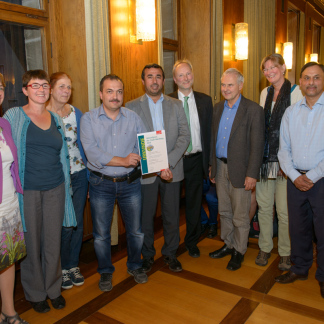 ( Bild: Forian Eckert / Stadt Nürnberg ) Umweltpreisverleihung 2016