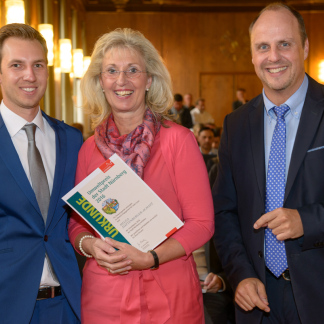 ( Bild: Forian Eckert / Stadt Nürnberg ) Umweltpreisverleihung 2016