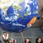 Weltkugel in der Umweltstation