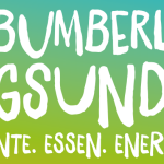 Titelbild und Schriftzug des Bildungsprogramms Bumberlgsund