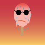 Ein Schwitzender Mensch bei Hitze