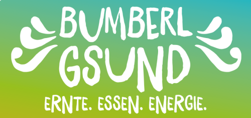 Titelbild und Schriftzug des Bildungsprogramms Bumberlgsund © Gerhard Illig