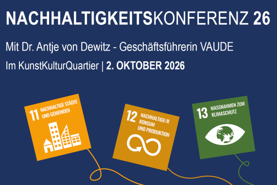 Save the Date: Nachhaltigkeitskonferenz 2026