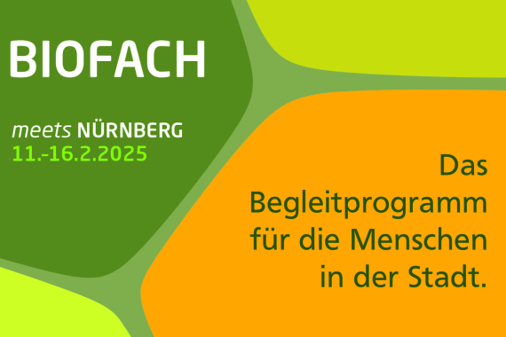 KeyVisual für das Begleitprogamm zur Biofach