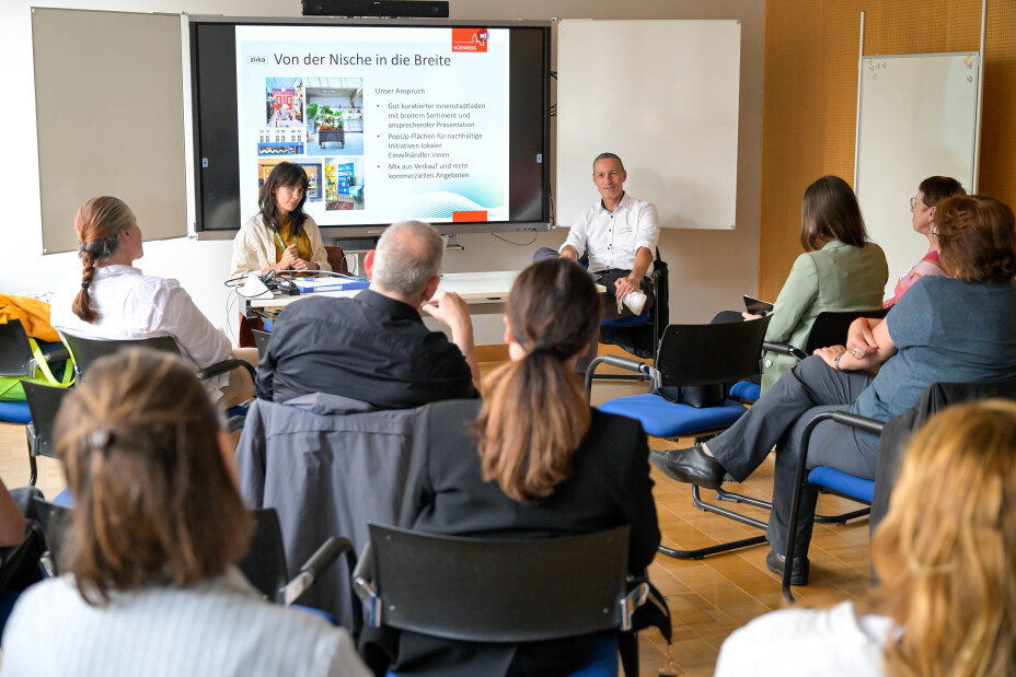 Nachhaltigkeitskonferenz: Schwerpunktthema nachhaltiger Konsum.Künstlerhaus Nürnberg, Königstraße 93.Foto: Anestis Aslanidis, Bild © Anestis Aslanidis / Referat für Umwelt und Gesundheit
