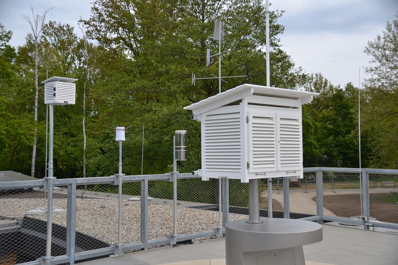 Wetterstation, Bild © EUW / Stadt Nürnberg
