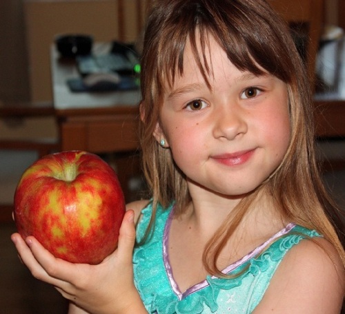 Kind mit Apfel © https://www.pixabay.de