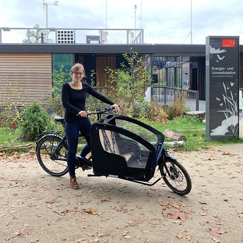 © Energie- und Umweltstation Nürnberg Mitarbeiterin Laura Hauck © Energie- und Umweltstation Nürnberg