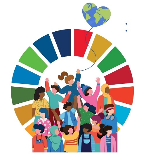 © www.canva.com Globales Lernen: Menschen mit einem globalen Herz © www.canva.com