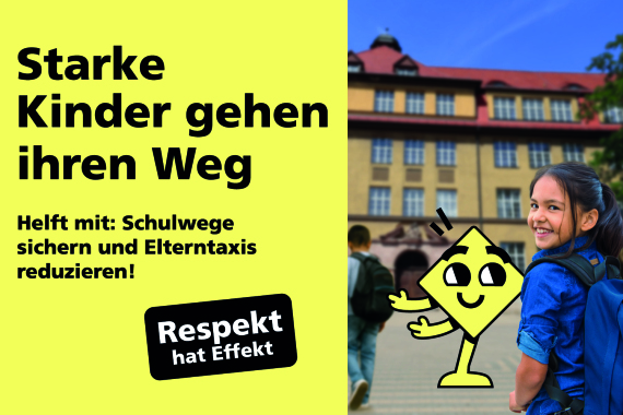 Starke Kinder gehen ihren Weg