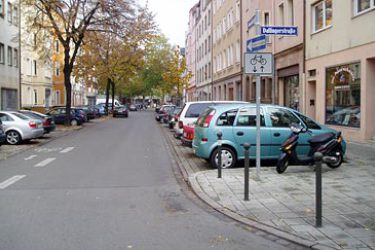 Humboldtstraße nach Umgestaltung