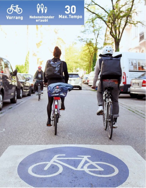 Fahrradstraße AGFK © AGFK