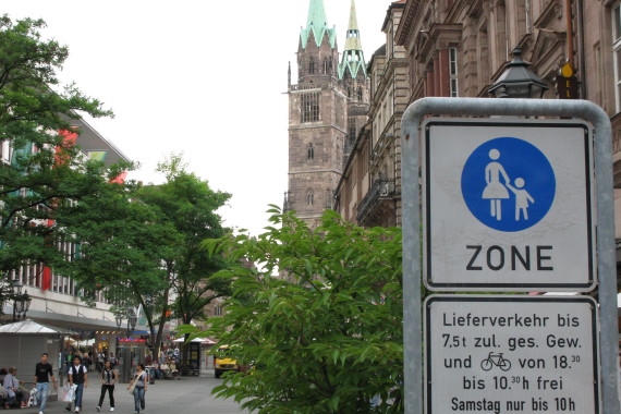 Fußgängerzone Königstraße, Nürnberg
