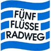 Das Logo Fünf-Flüsse-Radwegs
