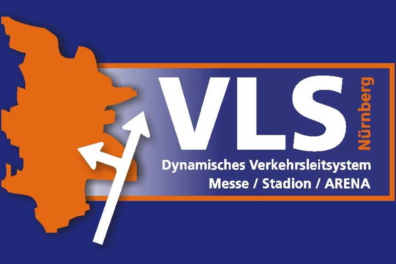 Logo Dynamisches Verkehrsleitsystem Messe / Stadion / Arena