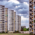 Hochäuser in Langwasser