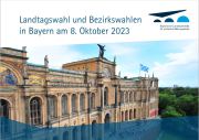 Landtagswahl und Bezirkswahlen in Bayern am 8. Oktober 2023