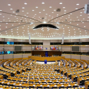 Der Plenarsaal des Europäischen Parlaments