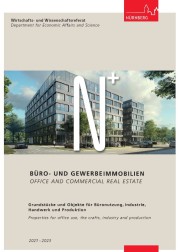 See the cover of the print brochure: Office and Commercial Real Estate Nuremberg 2021 to 2023