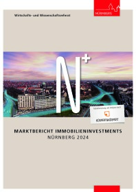 Die Titelseite der Broschüre Marktbericht Investment 2024 wird angezeigt. Die Broschüre ist bestellbar.