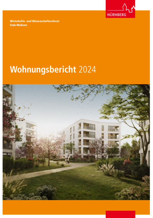 Titelbild Wohnungsbericht 2024 © Stadt Nürnberg
