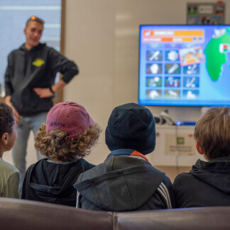 Gaming Station mit der Mobilen Jugendarbeit