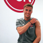Frisch geimpfter Spieler des 1. FC Nürnberg.