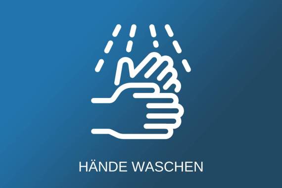 Infografik Händewaschen