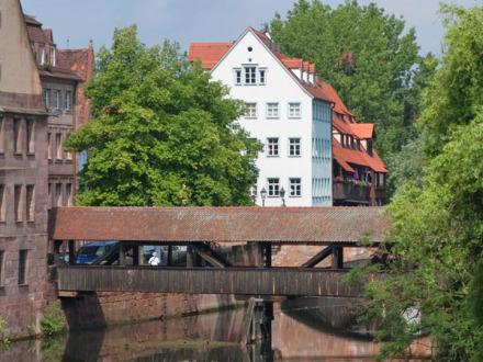 Foto vom Henker·steg in Nürnberg.