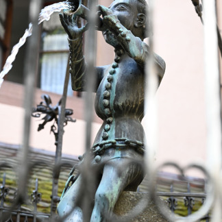 Gespeist wurde er von der Spitalwasserleitung, der ältesten, aber nicht öffentlichen Wasserleitung Nürnbergs.